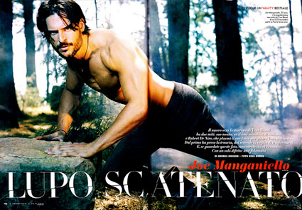 Italian Vanity Fair, Joe Manganiello Italian Vanity Fair, Joe Manganiello